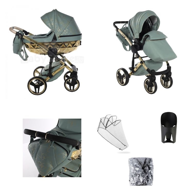 JUNAMA HEART KOLICA ZA BEBE SET 2U1